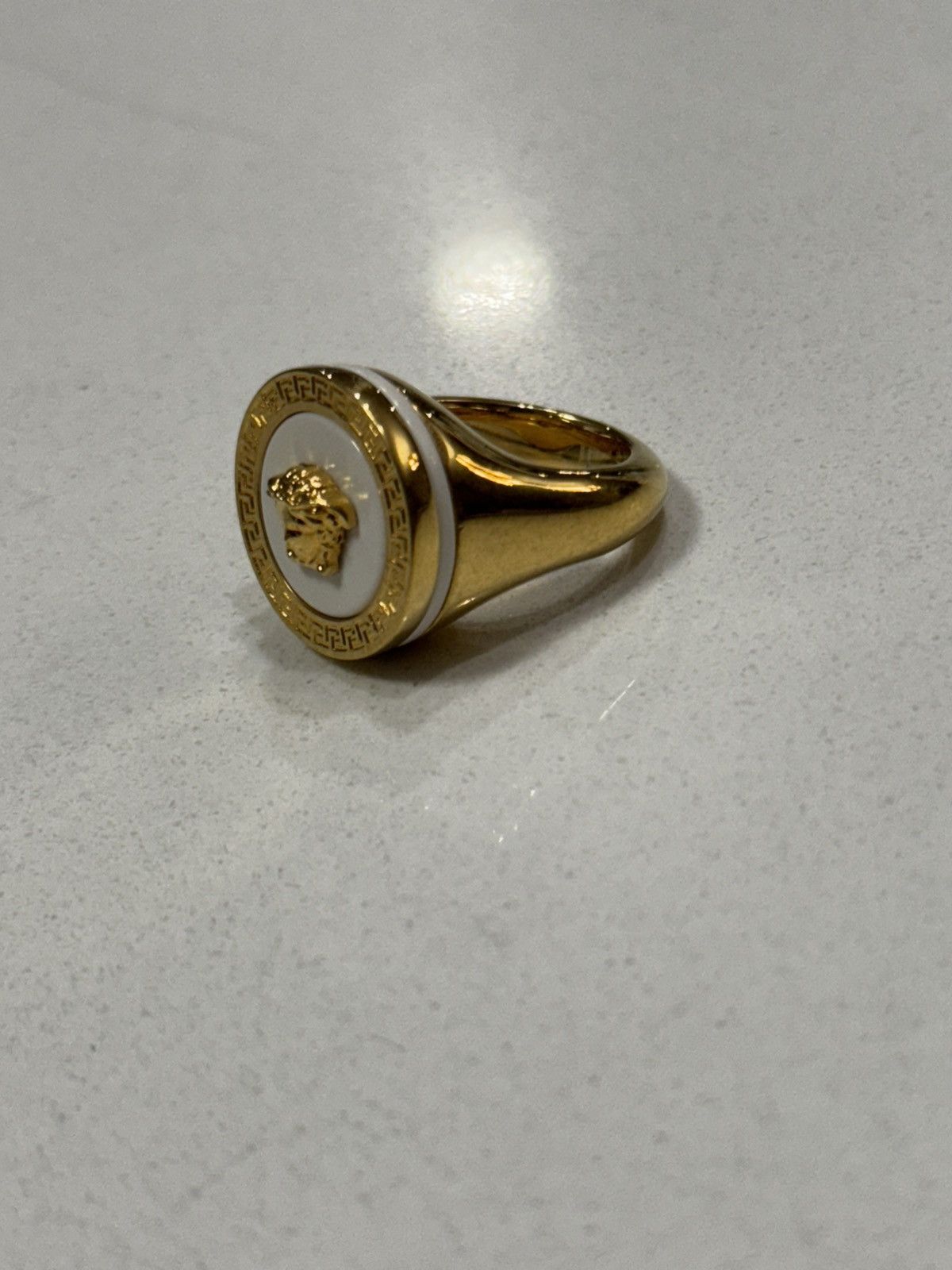 Versace Versace Medusa enamel ring Size ONE SIZE - 5 Thumbnail