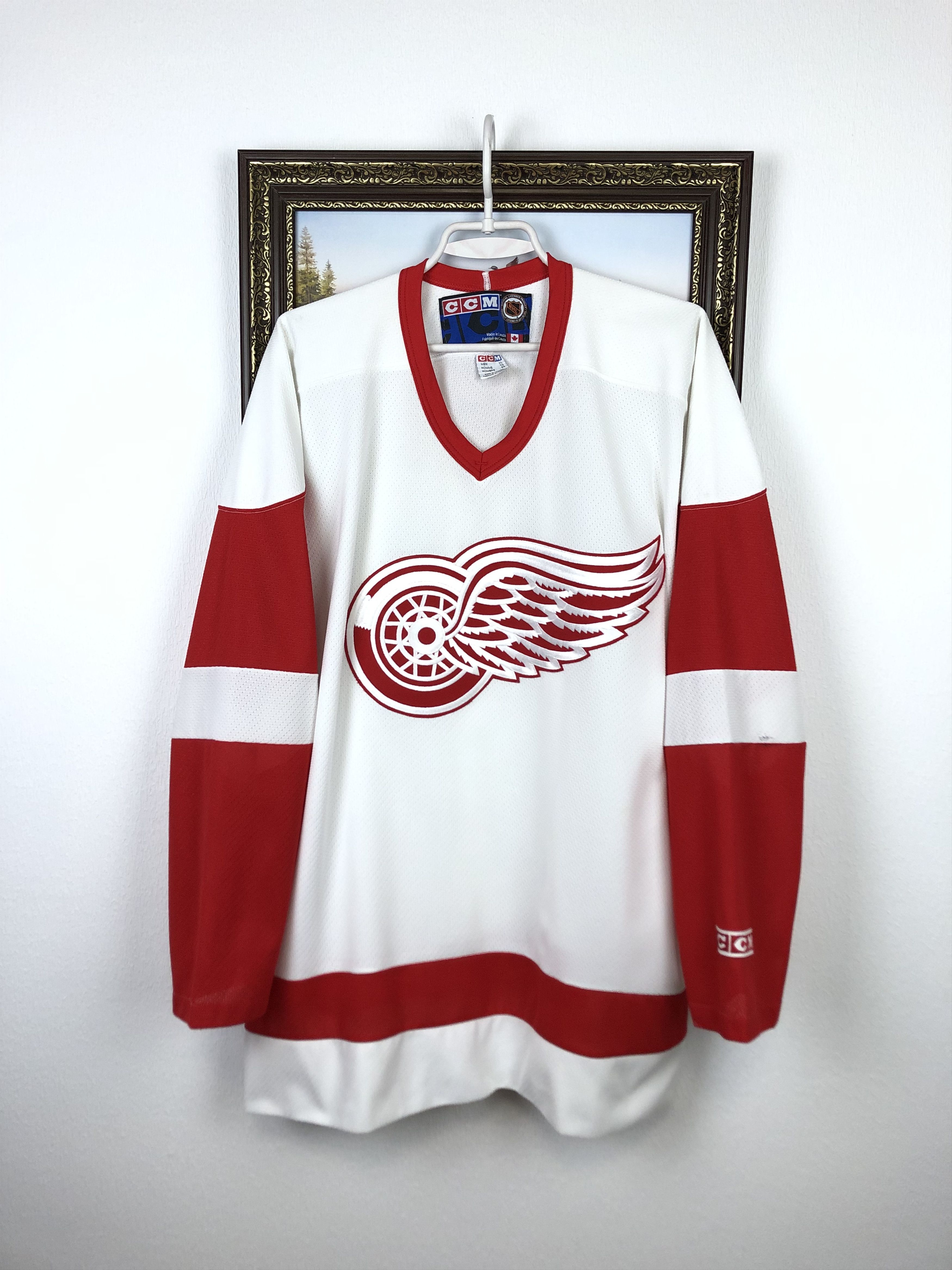 Nhl Buy Red Wings Jersey Vintage CCM Detroit Red Wings Jersey NHL
