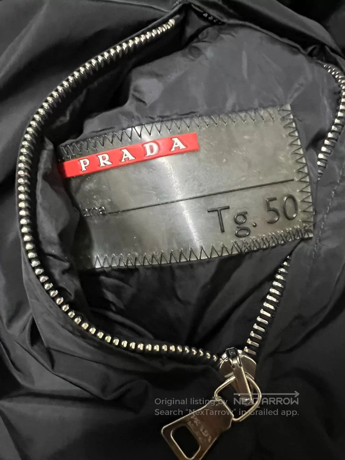 Prada Prada Men's Reversible Nylon Jacket. Size US M / EU 48-50 / 2 - 7 Thumbnail