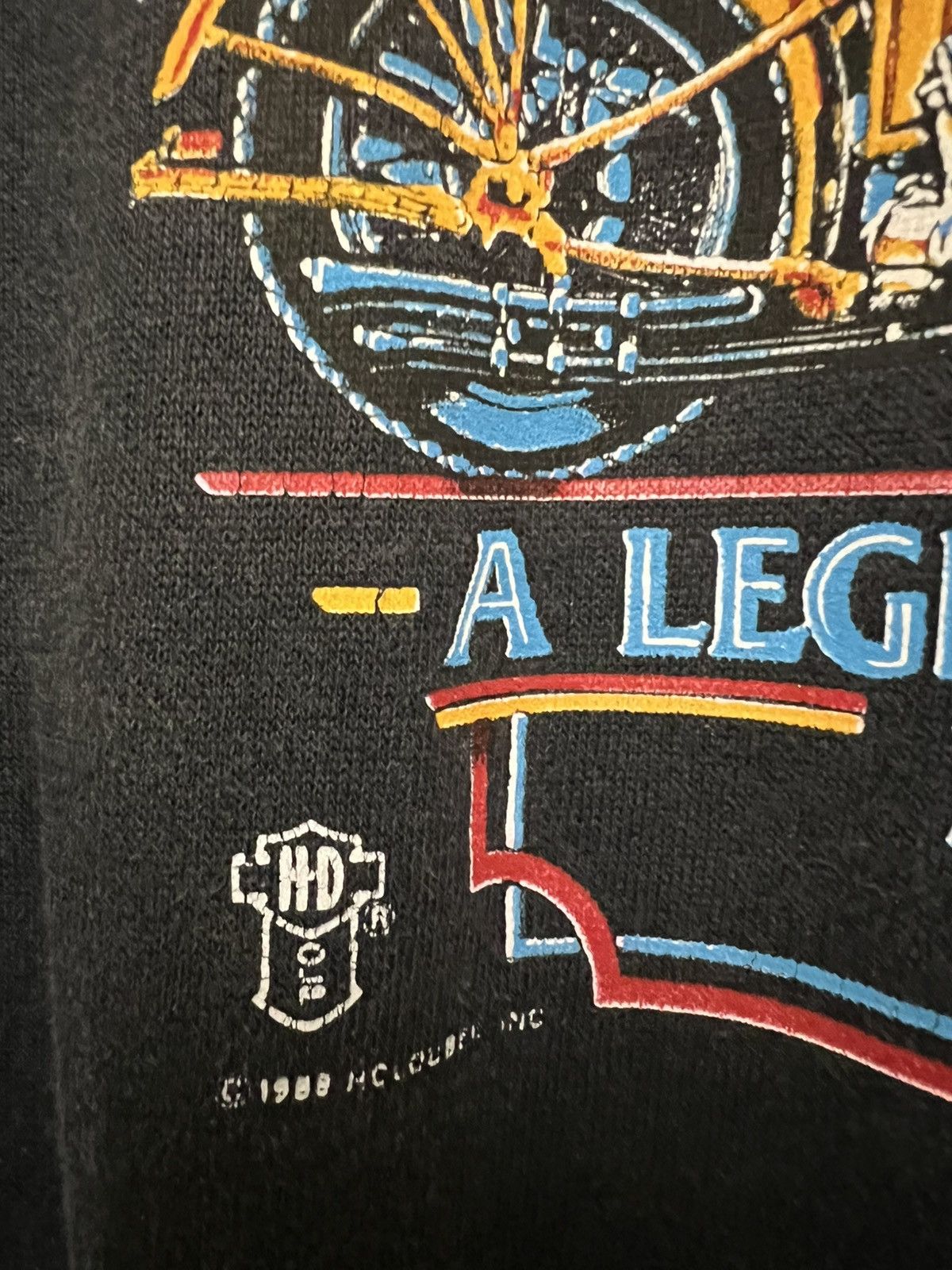 Harley Davidson Vintage 80’s Harley Davidson Size US XL / EU 56 / 4 - 6 Thumbnail