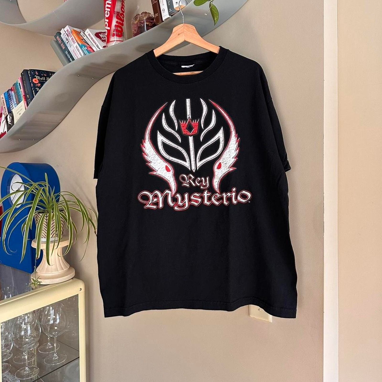Vintage × WWF Vintage 2002 Rey Mysterio WWE Shirt Size US XL / EU 56 / 4 - 1 Thumbnail