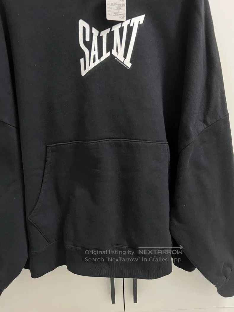 Saint Michael Saint Michael Logo loose hoodie Size US L / EU 52-54 / 3 - 4 Thumbnail