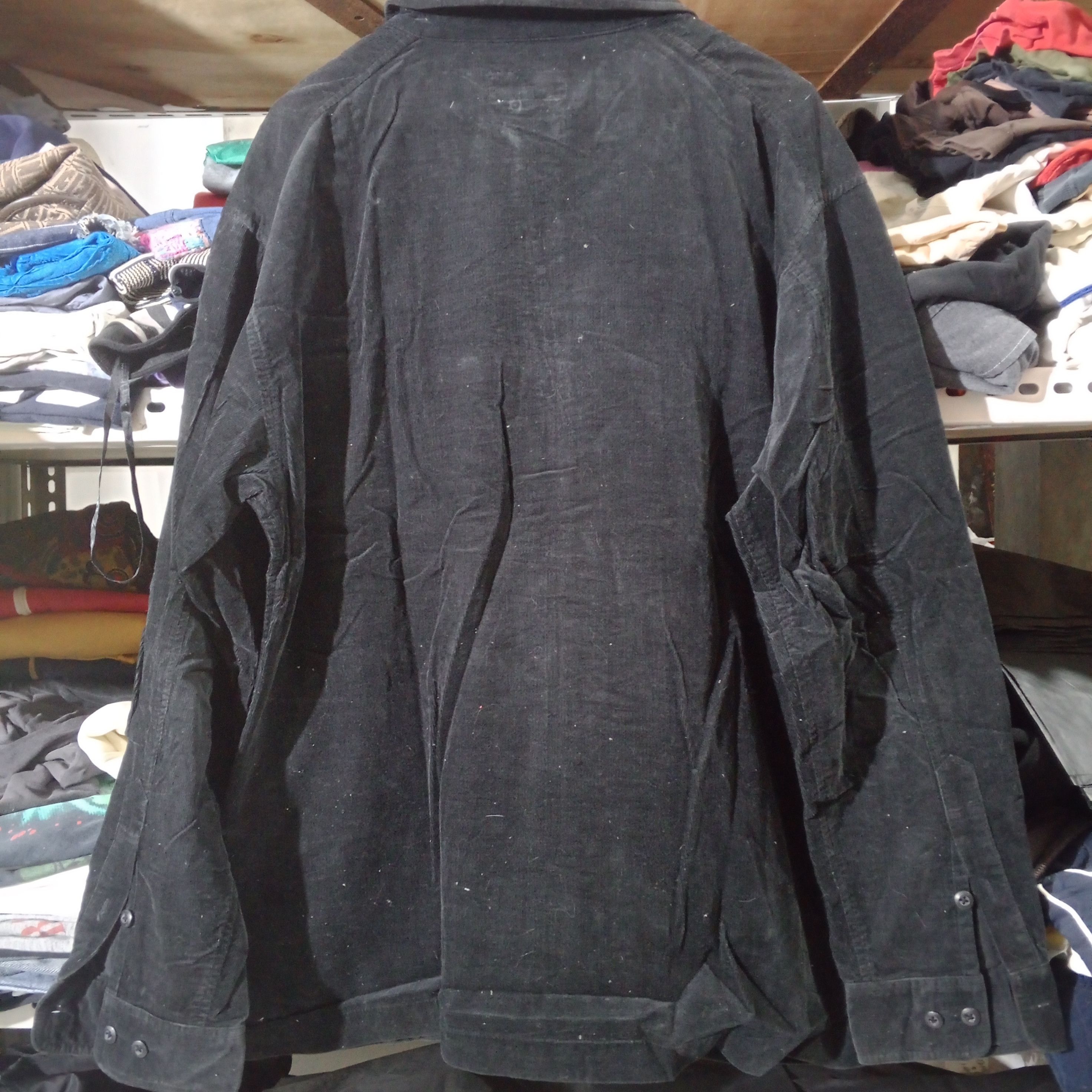 Kansai Yamamoto Kansai Yamamoto Black Corduroy Jacket Size US L / EU 52-54 / 3 - 3 Thumbnail