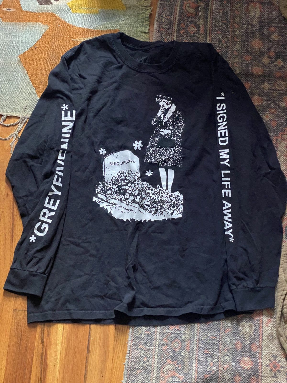 Black $UICIDEBOY$ Grave I Signed My Life Away