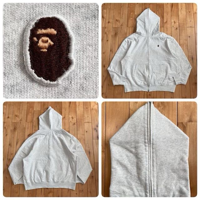 Bape BAPE head logo full zip hoodie a bathing ape Size US XL / EU 56 / 4 - 1 Thumbnail