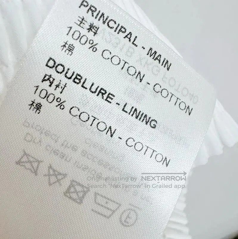 Louis Vuitton Louis Vuitton Women's White Summer Short Sleeve Shirt . Size XS / US 0-2 / IT 36-38 - 5 Thumbnail