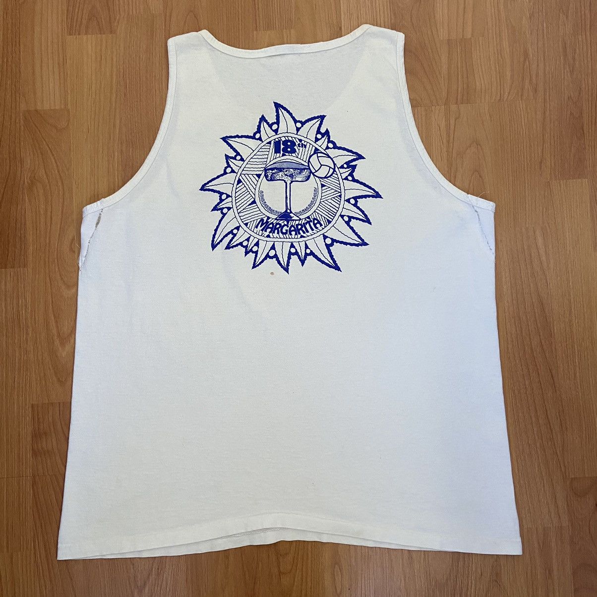 Vintage Vintage 18th IB Margarita Volleyball Tournament Tank Top XL Size US XL / EU 56 / 4 - 1 Thumbnail