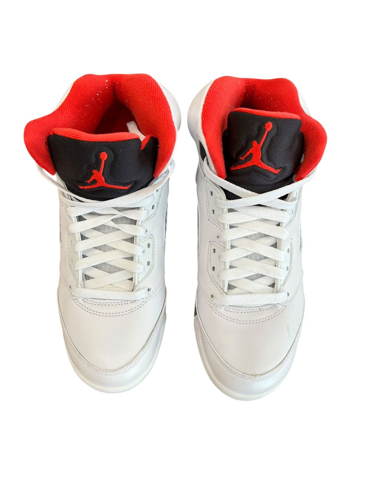 Jordan Brand Jordan 5 Retro Fire Red Black Tongue (2025) Size US 7 / EU 40 - 4 Thumbnail
