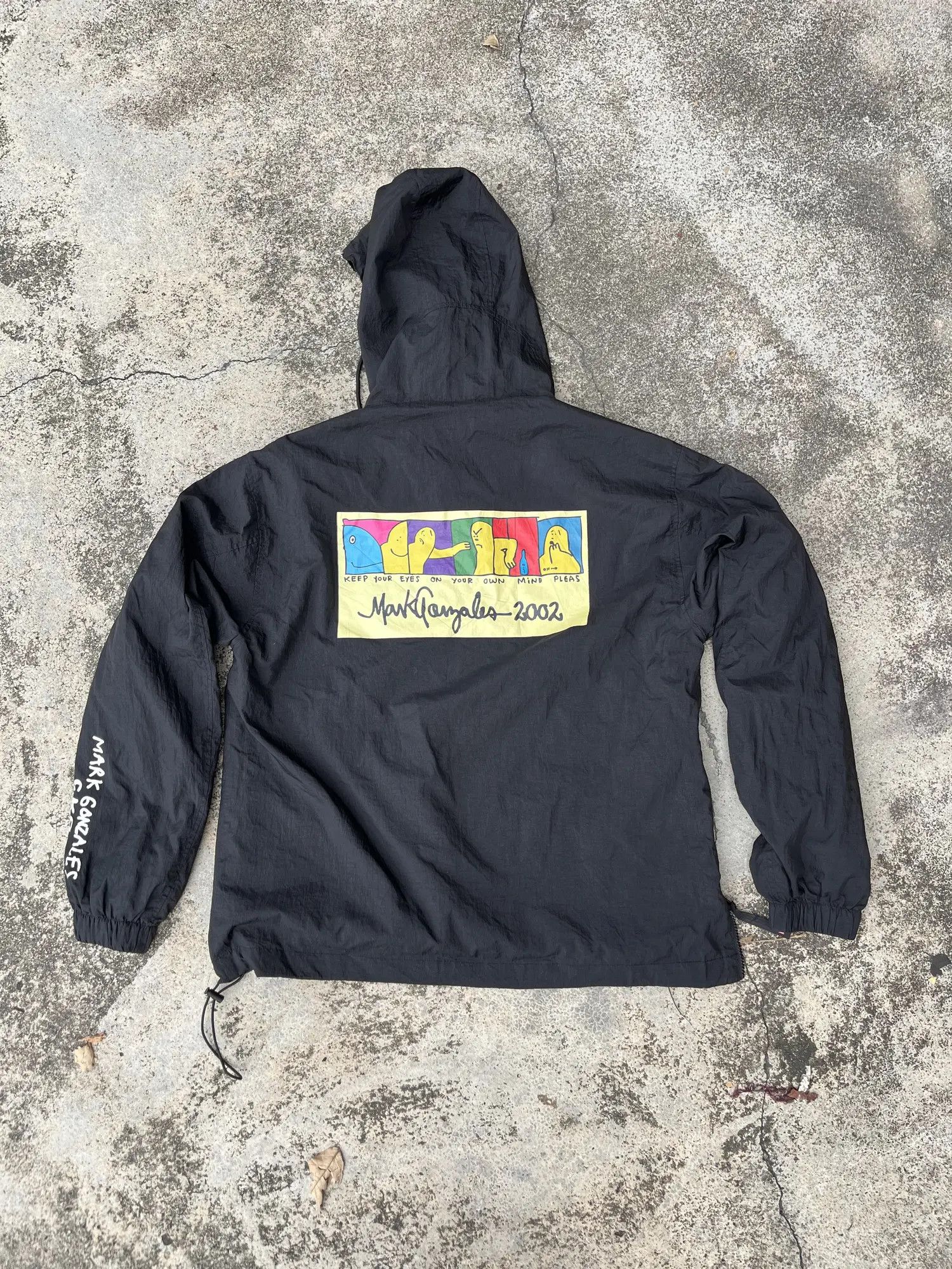Vintage Mark Gonzales Skate Hoodie Jacket Size US L / EU 52-54 / 3 - 1 Thumbnail