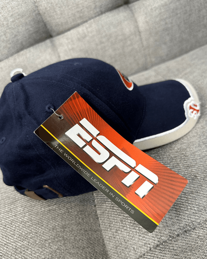 Vintage NWT - Vintage ESPN SportsCenter Strap Back Cap Hat Size ONE SIZE - 5 Thumbnail