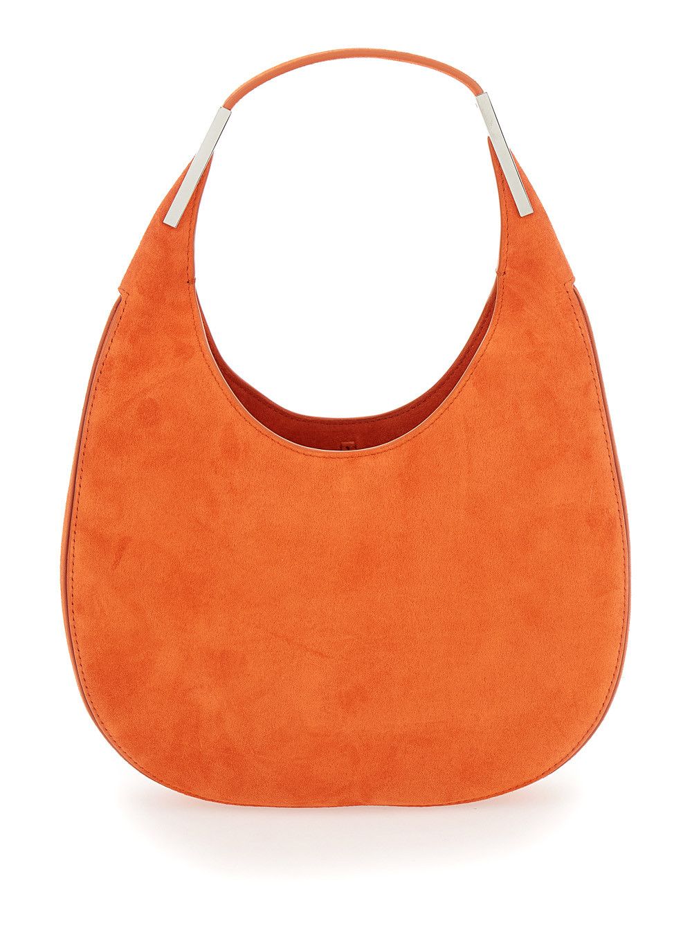 Savette 'Florence Small' Orange Shoulder Bag with Open Top in Suede Woman Size ONE SIZE - 1 Thumbnail