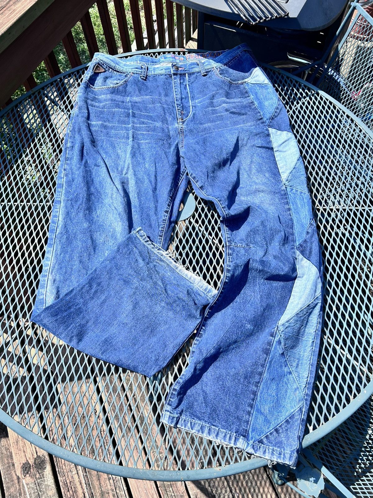 Akademiks CRAZY DENIM EMBROIDERED Y2K AKADEMIKS JEANS PATTERNED Size US 42 / EU 58 - 1 Thumbnail