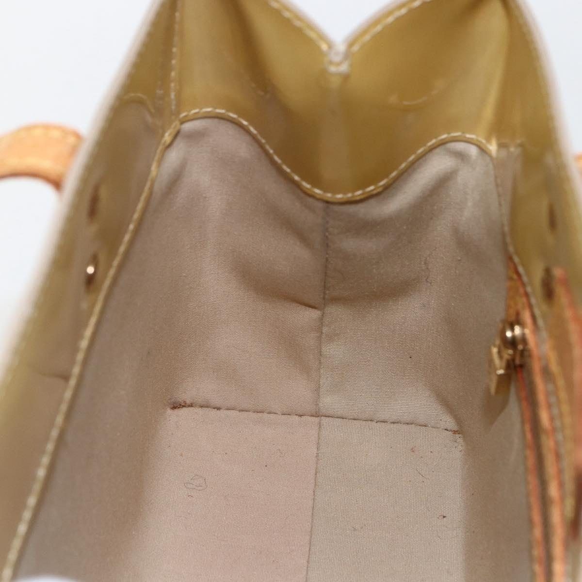 Louis Vuitton Louis Vuitton Monogram Vernis Reade PM Handbag Beige Size ONE SIZE - 12 Thumbnail