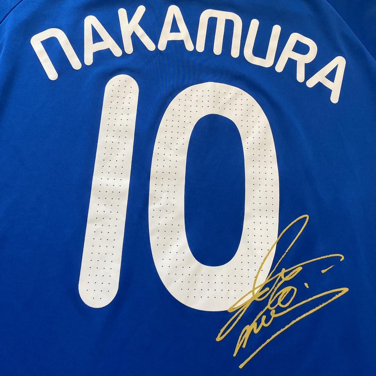Adidas 2008-09 Japan *10 Nakamura Adidas Football Shirt y2k 2000s Size US M / EU 48-50 / 2 - 3 Thumbnail