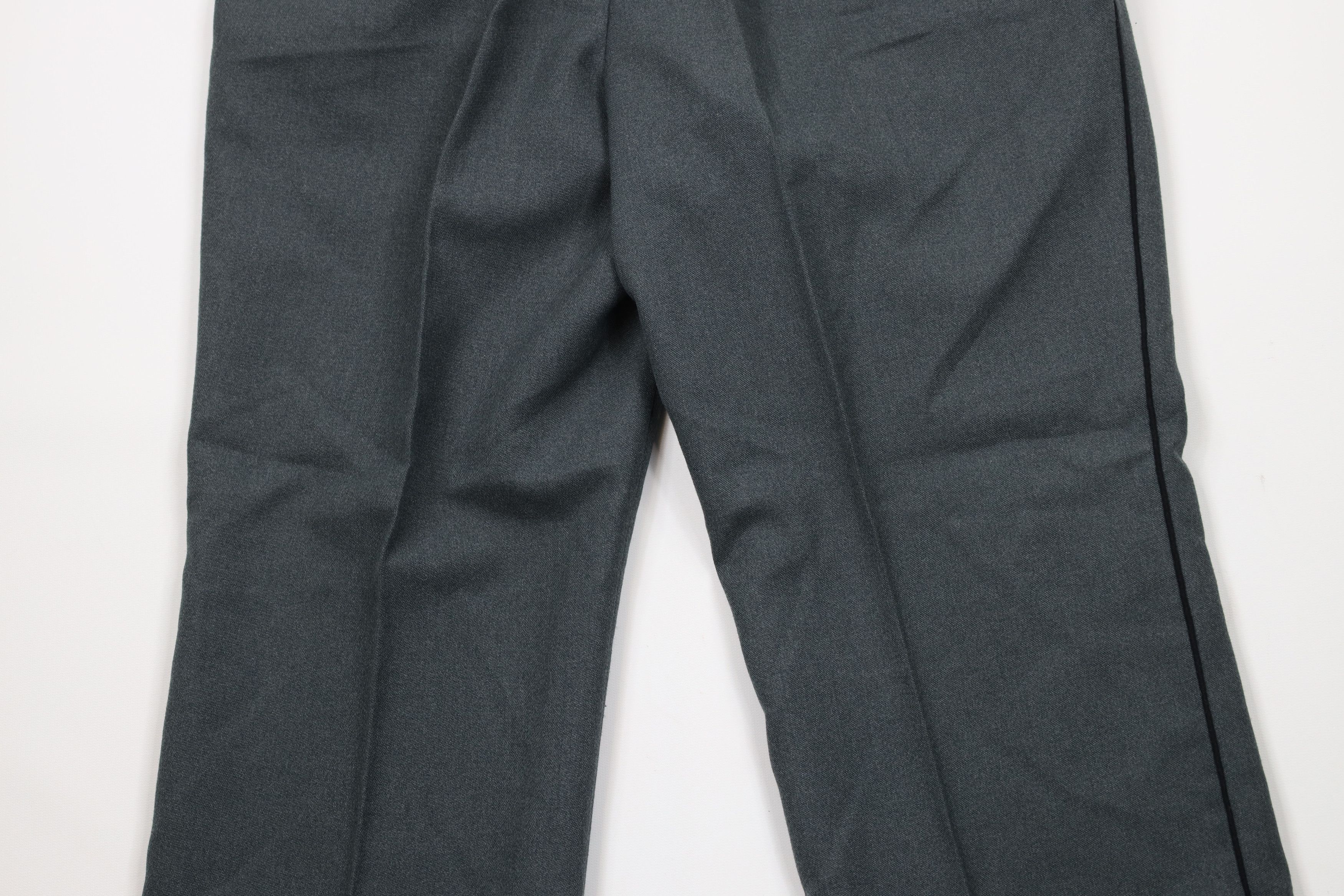 Vintage Vintage 70s Military Heavyweight Wool Button Wide Leg Pants Size US 34 / EU 50 - 11 Thumbnail