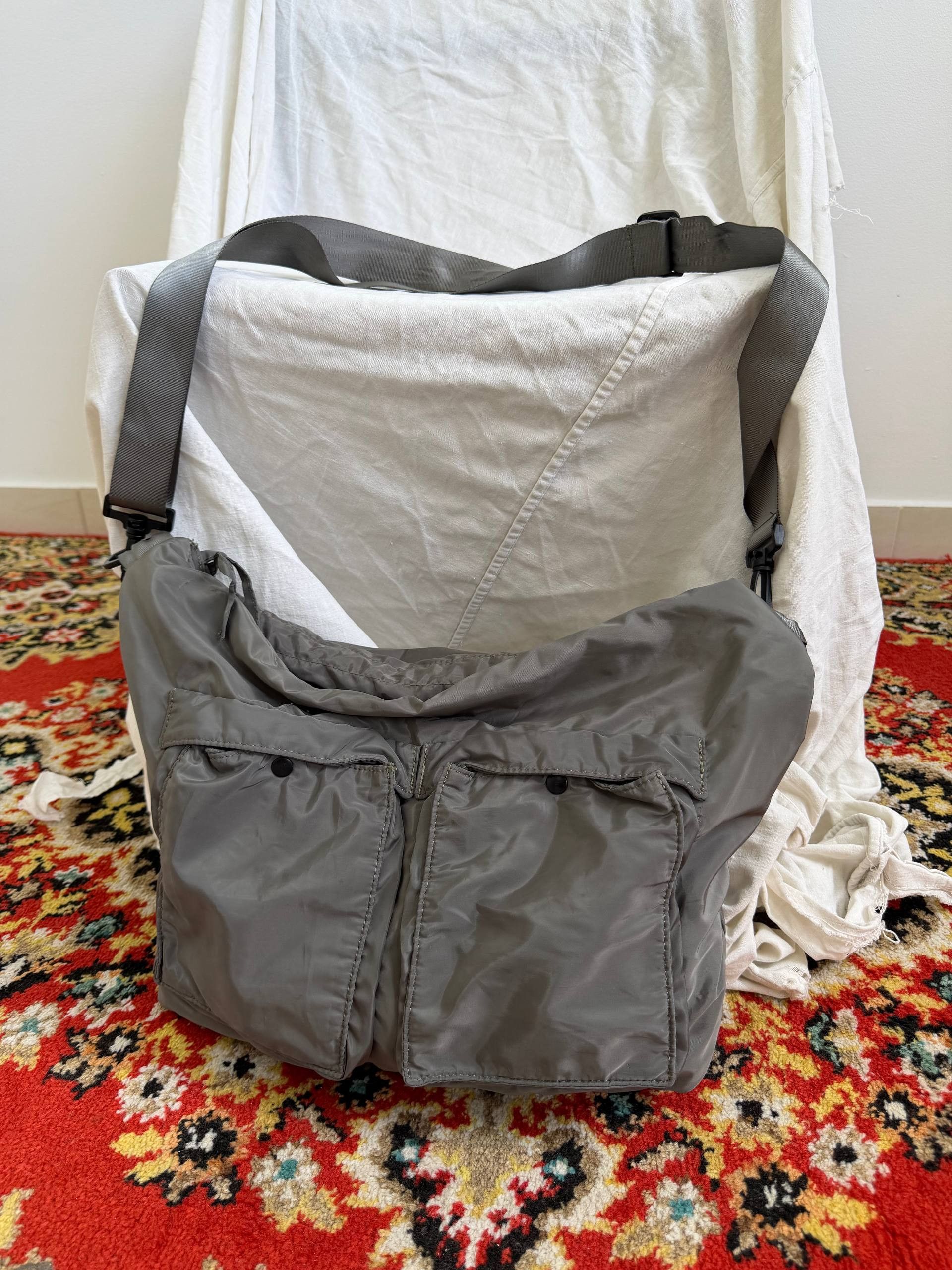 If Six Was Nine 90s Archive Army Diesel Style Avant-Garde Multipocket Bag Size ONE SIZE - 2 Thumbnail