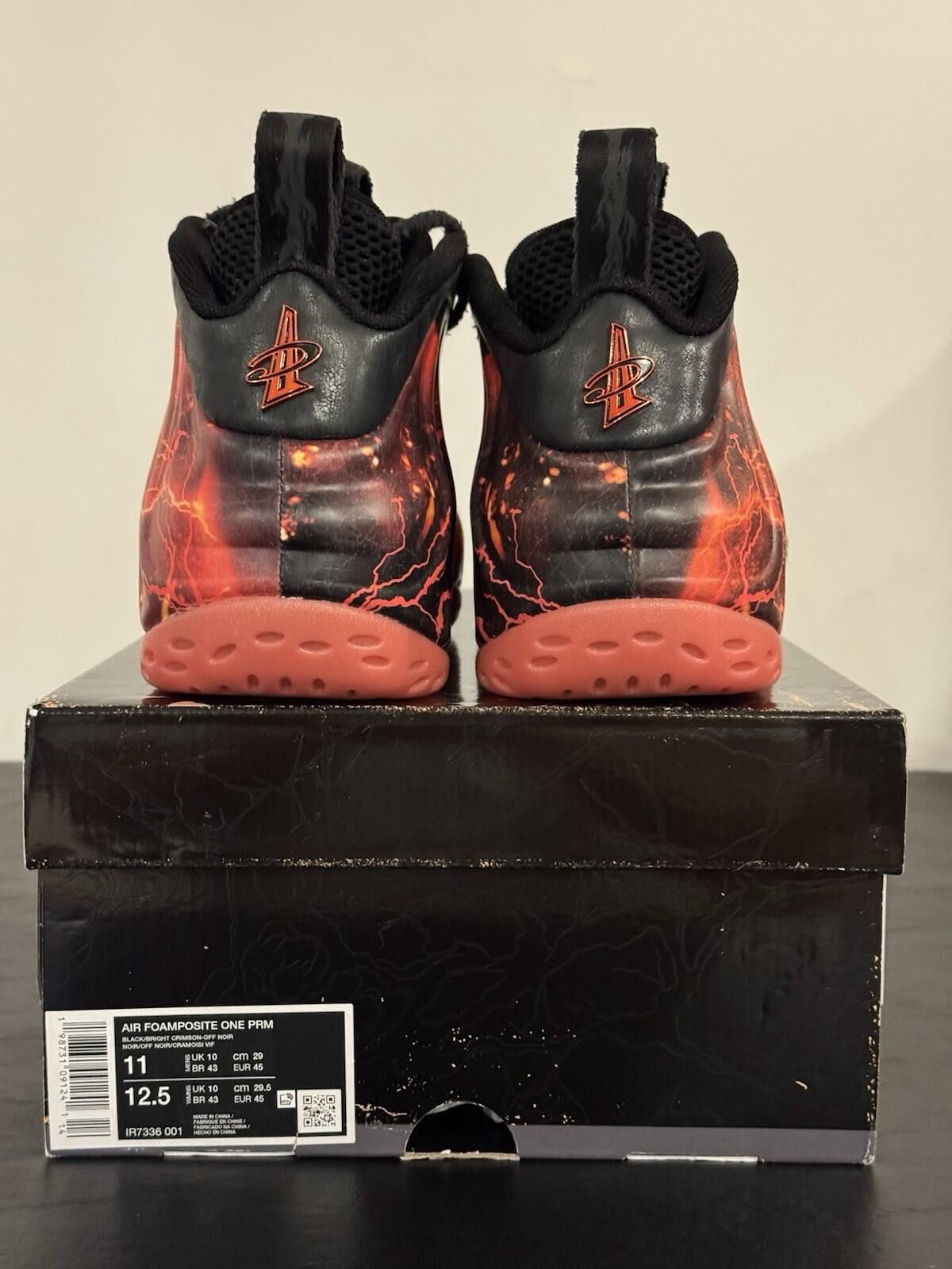 Nike 💥Nike Air Foamposite One “Stranger Things”IR7336-001 Size US 11 / EU 44 - 5 Thumbnail