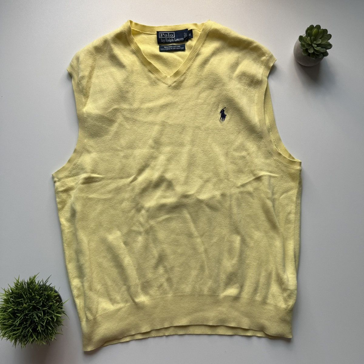 トップス 80-90s vintage LACOSTE sleeveless knit 80-90s vintage LACOSTE sleeveless knitの通販 by