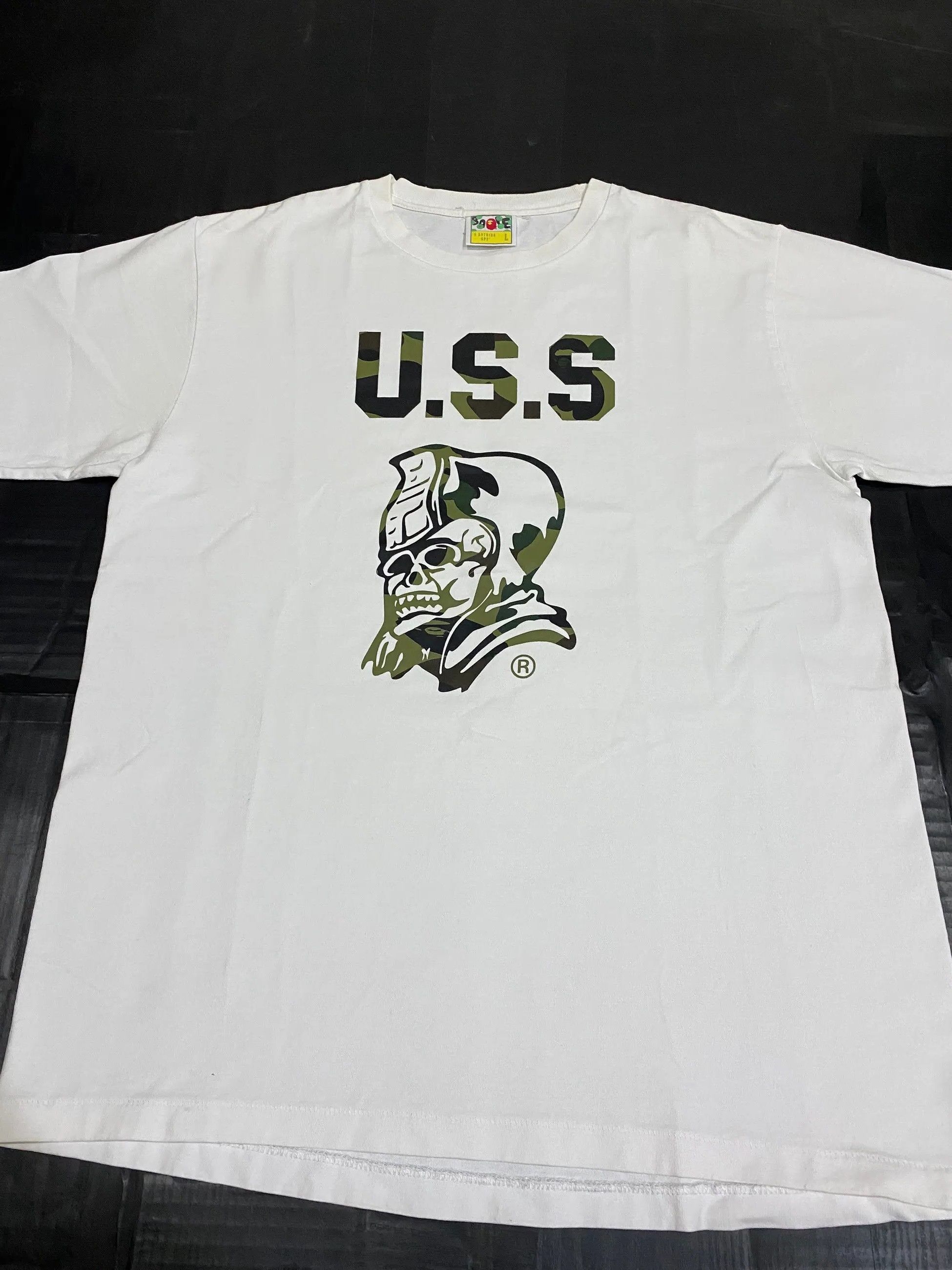 Bape U.S.S General Tee Size US L / EU 52-54 / 3 - 2 Thumbnail