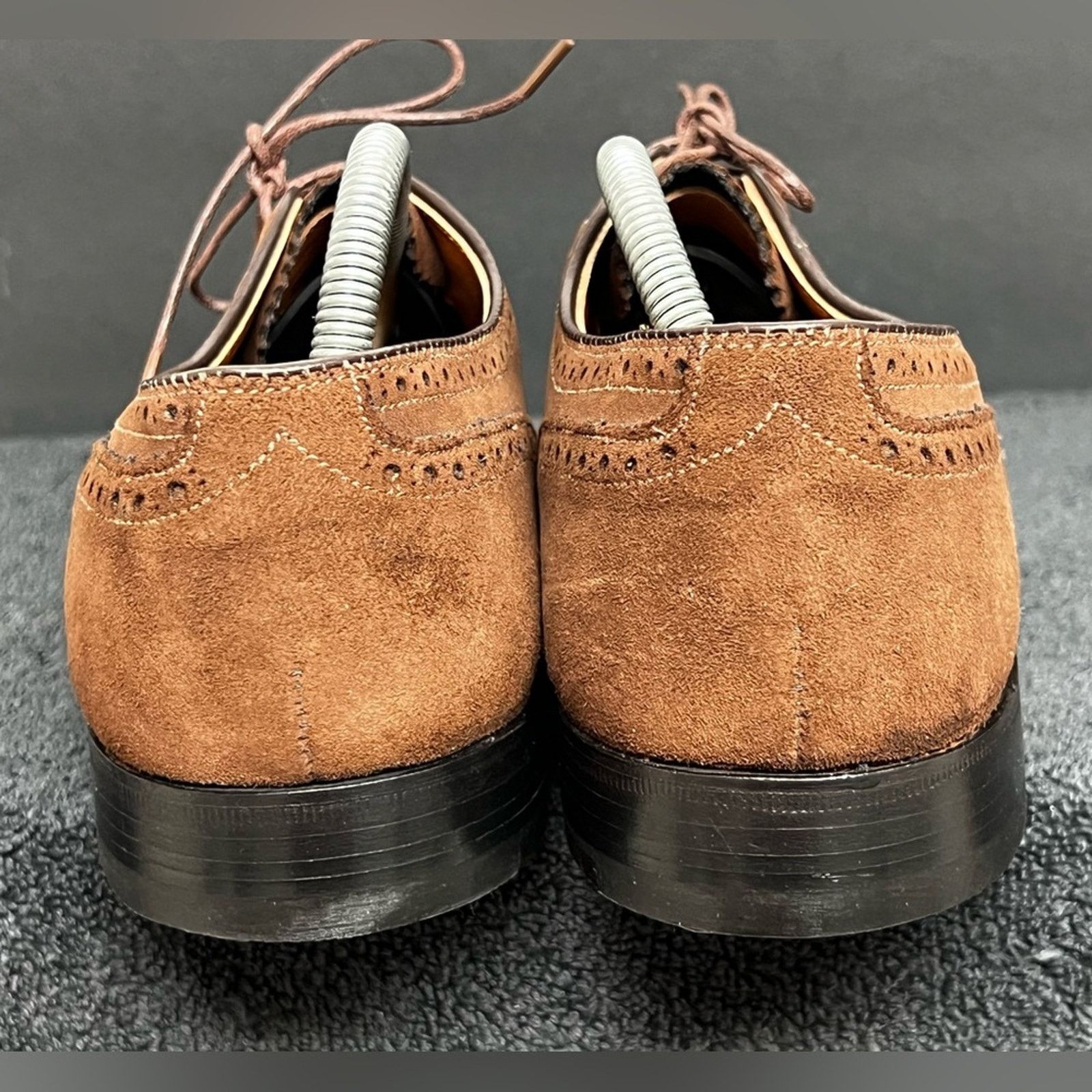Alden Rare Vintage 1990’S Alden 9.5 AC Wingtip Blucher Derby Shoes Size US 9.5 / EU 42-43 - 7 Thumbnail