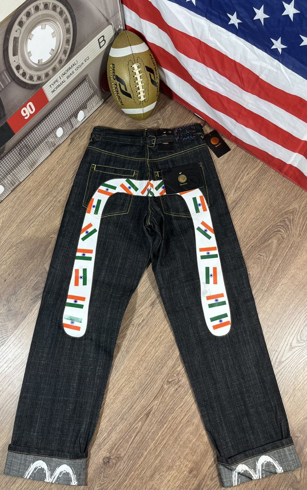 Japanese Brand × Vintage Vintage Money Talks Japanese Archival Evisu Style Jeans Size US 30 / EU 46 - 13 Thumbnail