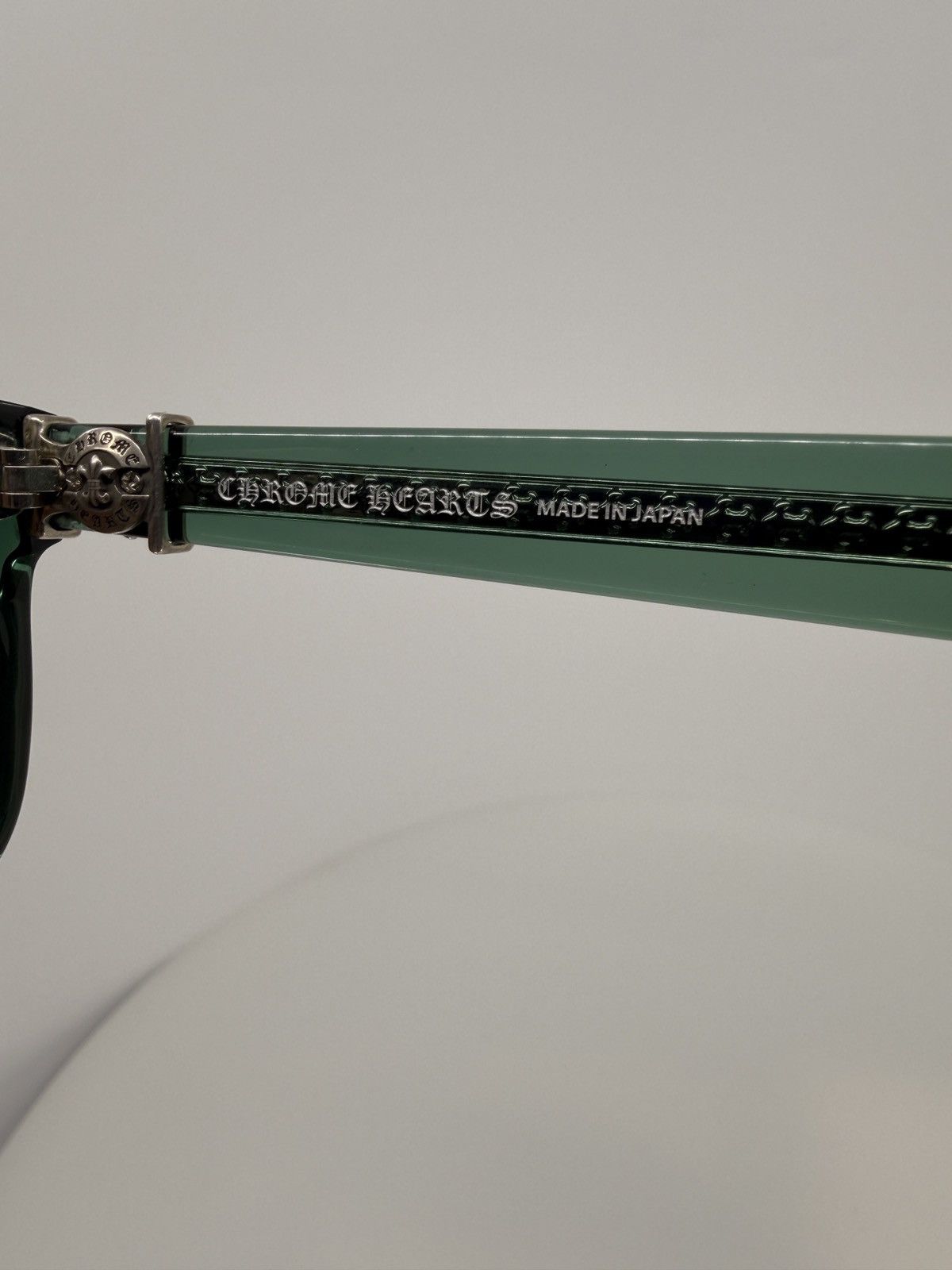 Chrome Hearts Chrome Hearts See You In Tea Marine Green/Silver Glasses Size ONE SIZE - 5 Thumbnail