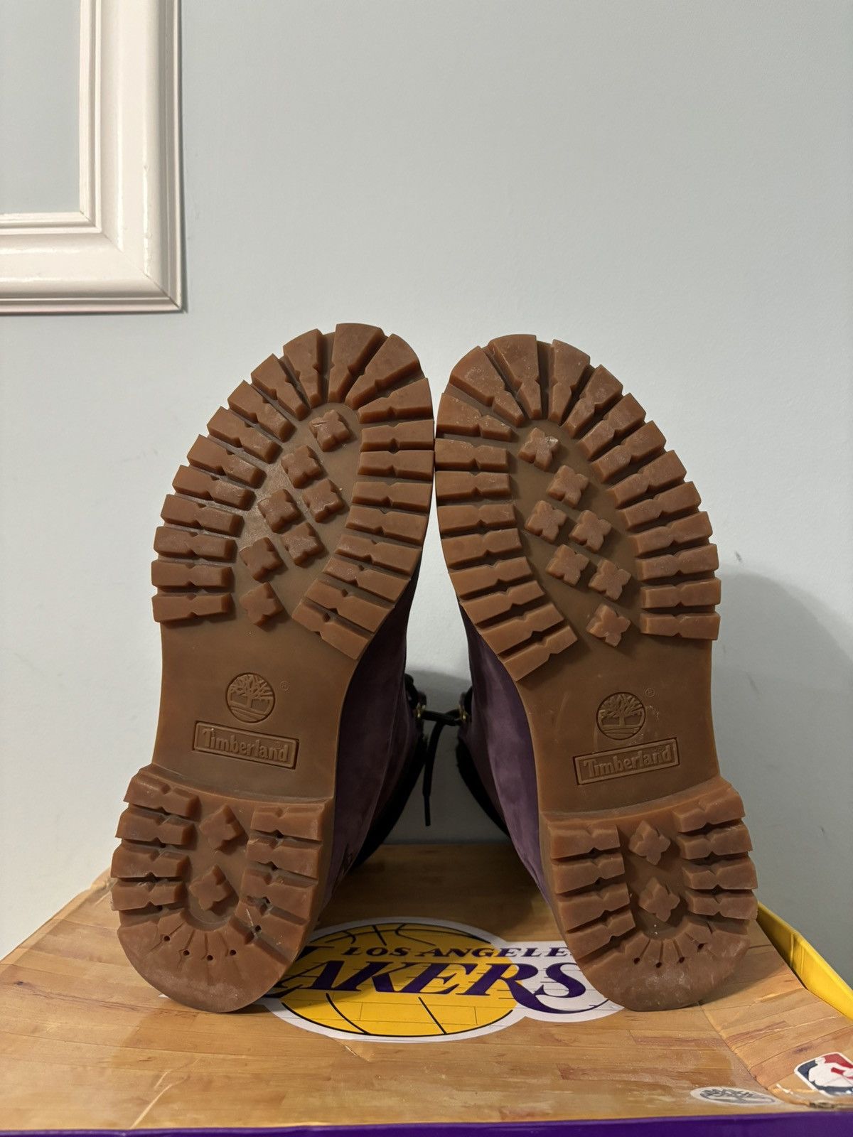NBA × Timberland Timberland 6” Boot NBA Los Angeles Lakers Size US 10 / EU 43 - 6 Thumbnail