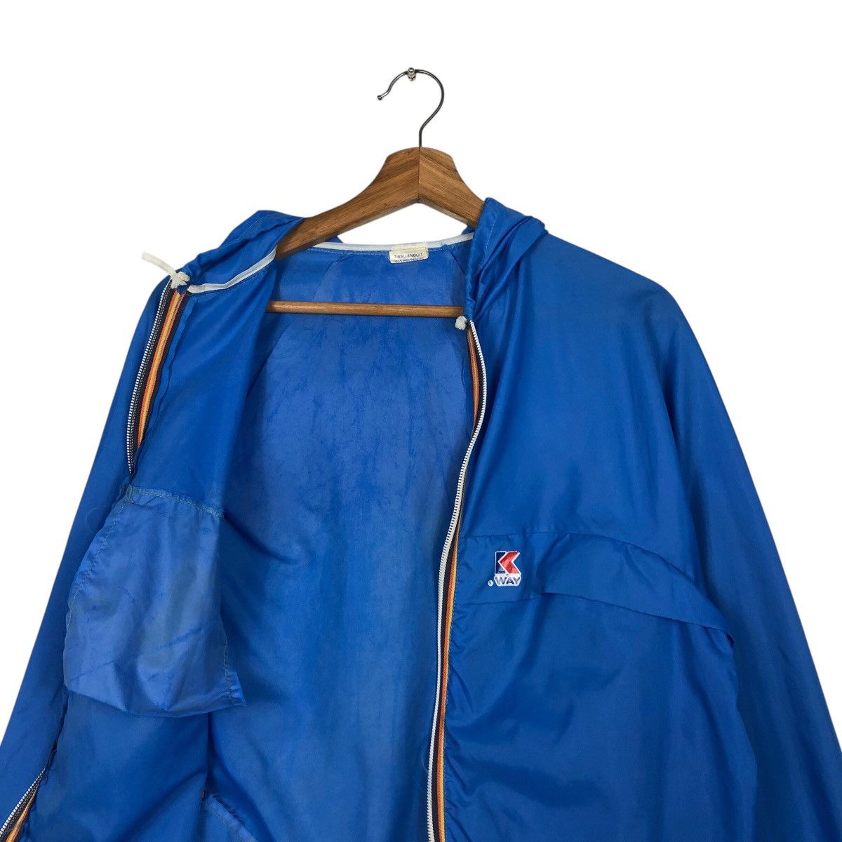 Japanese Brand 📌Vintage Zipper Light Jacket Windbreaker KWay Issey Miyake Size US M / EU 48-50 / 2 - 14 Thumbnail