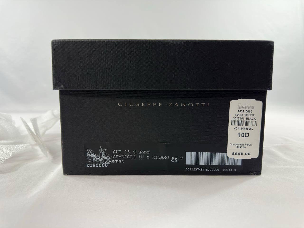 Giuseppe Zanotti Giuseppe Zanotti G-Glam Crystal Logo Loafer Size US 10 / EU 43 - 15 Thumbnail