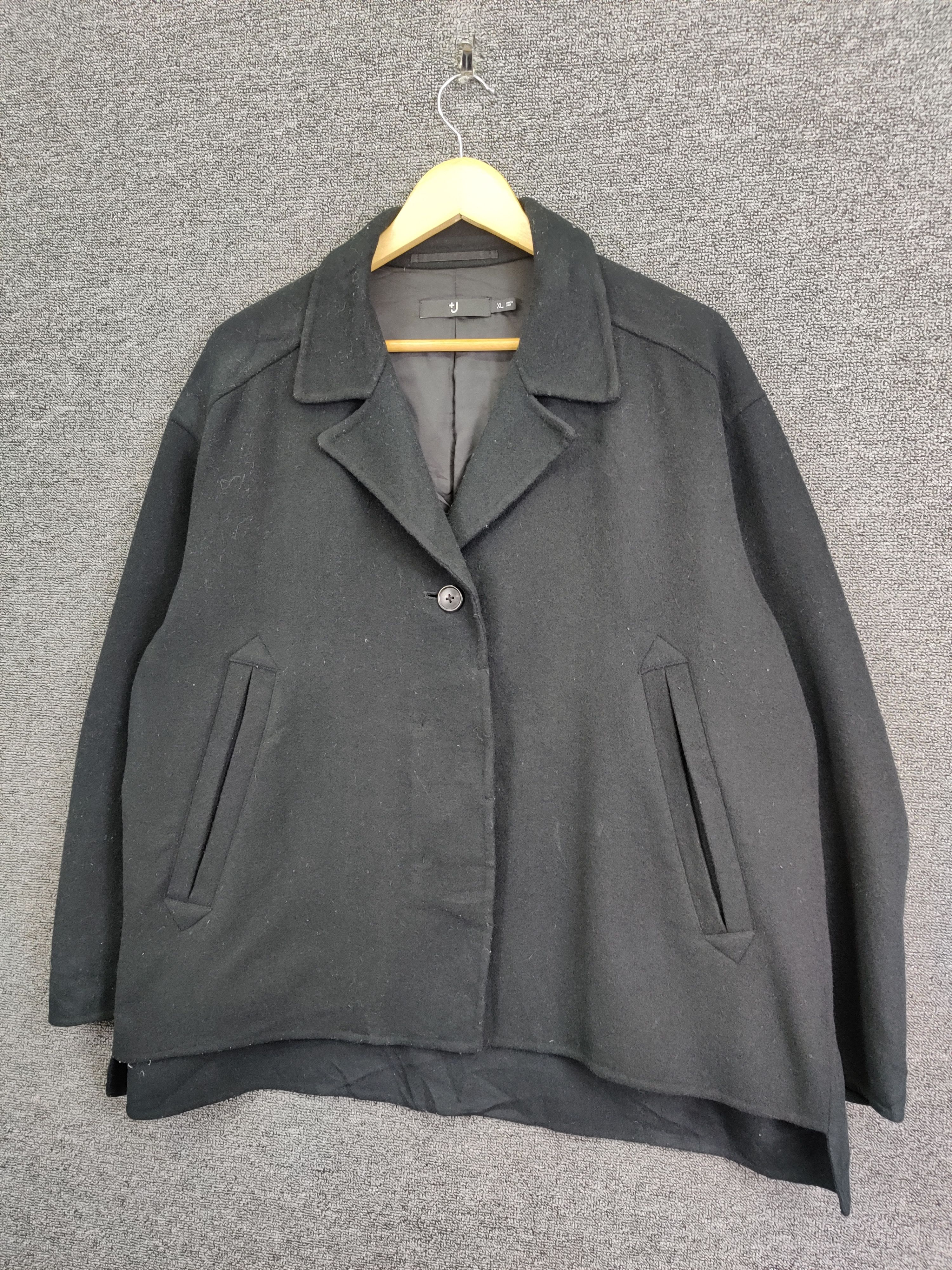 Jil Sander × Uniqlo Jil Sander x Uniqlo Wool Button Ups Coat Jacket Size US XL / EU 56 / 4 - 2 Thumbnail