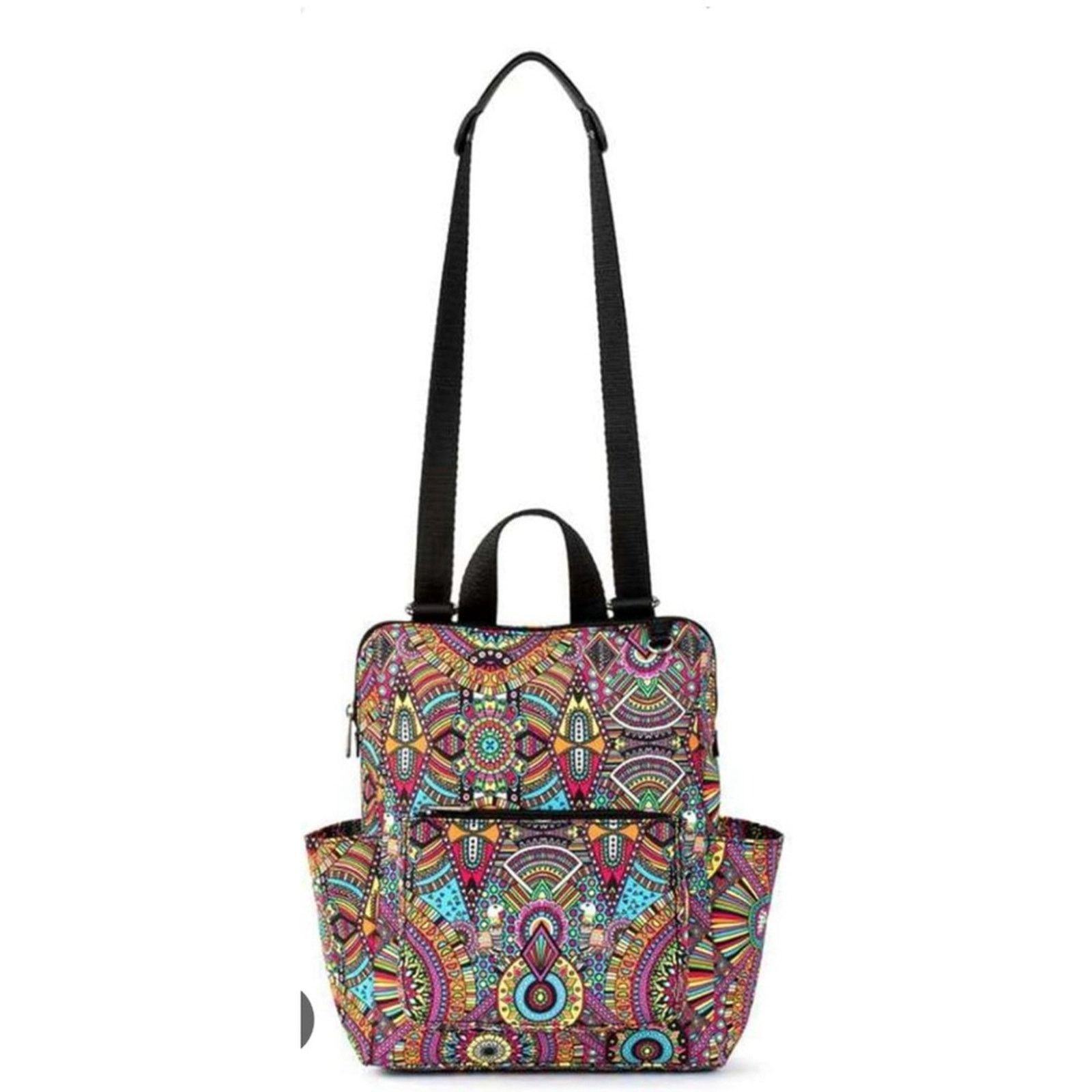 The Sak Sakroots Lola Convertible Backpack Rainbow Wanderlust Print Size ONE SIZE - 1 Thumbnail