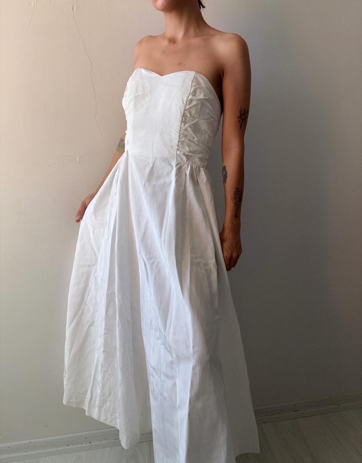 Laura Ashley Vintage Laura Ashley wedding dress Size L / US 10 / IT 46 - 1 Thumbnail