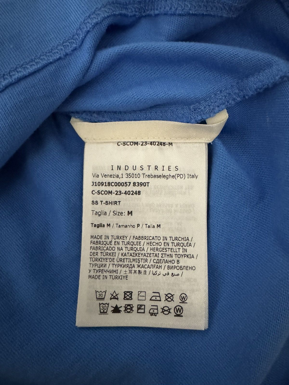 Moncler Moncler Light Blue T Shirt Size US M / EU 48-50 / 2 - 4 Thumbnail