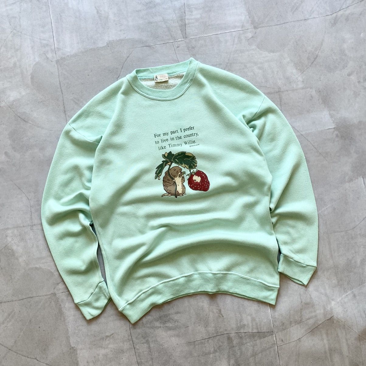 Vintage Rare 1993 Beatrix Potter Peter Rabbit Official Sweatshirt Size US M / EU 48-50 / 2 - 1 Thumbnail