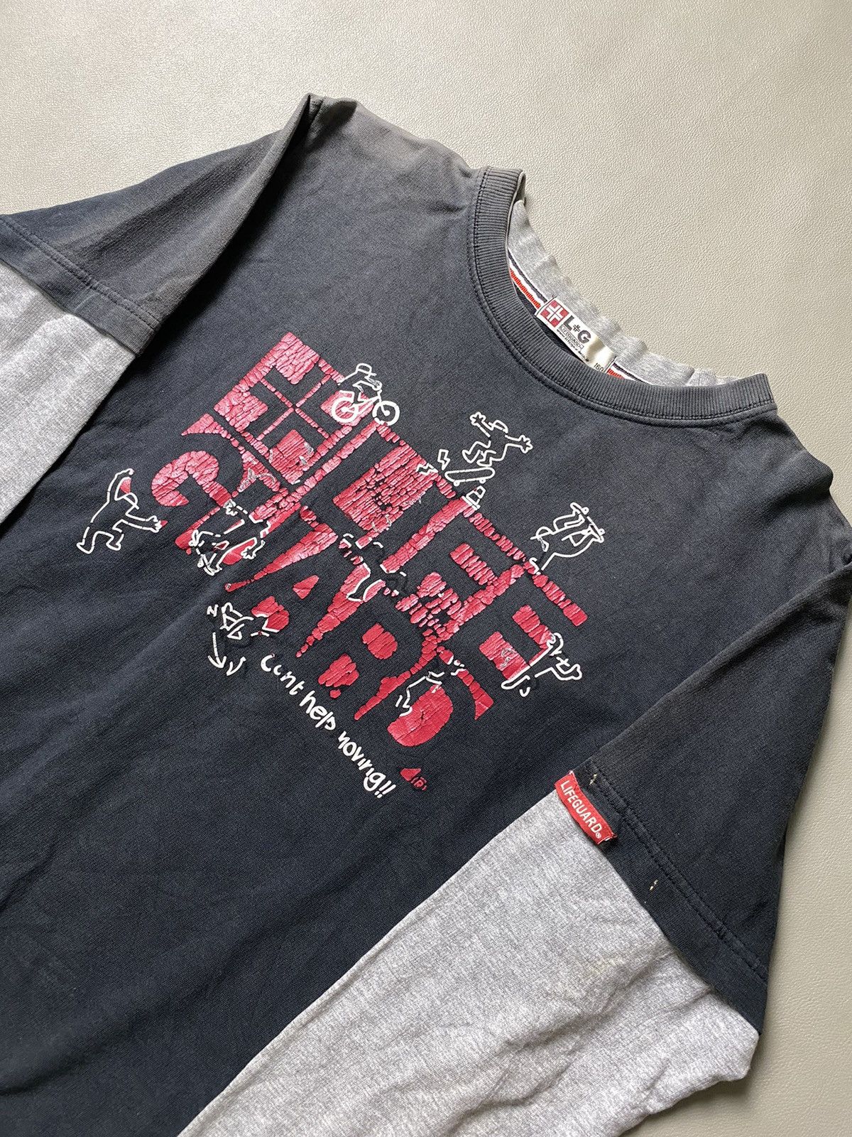 Beauty Beast × Hysteric Glamour × If Six Was Nine Y2K Lifeguard Double Layer Longsleeve Size US M / EU 48-50 / 2 - 2 Thumbnail