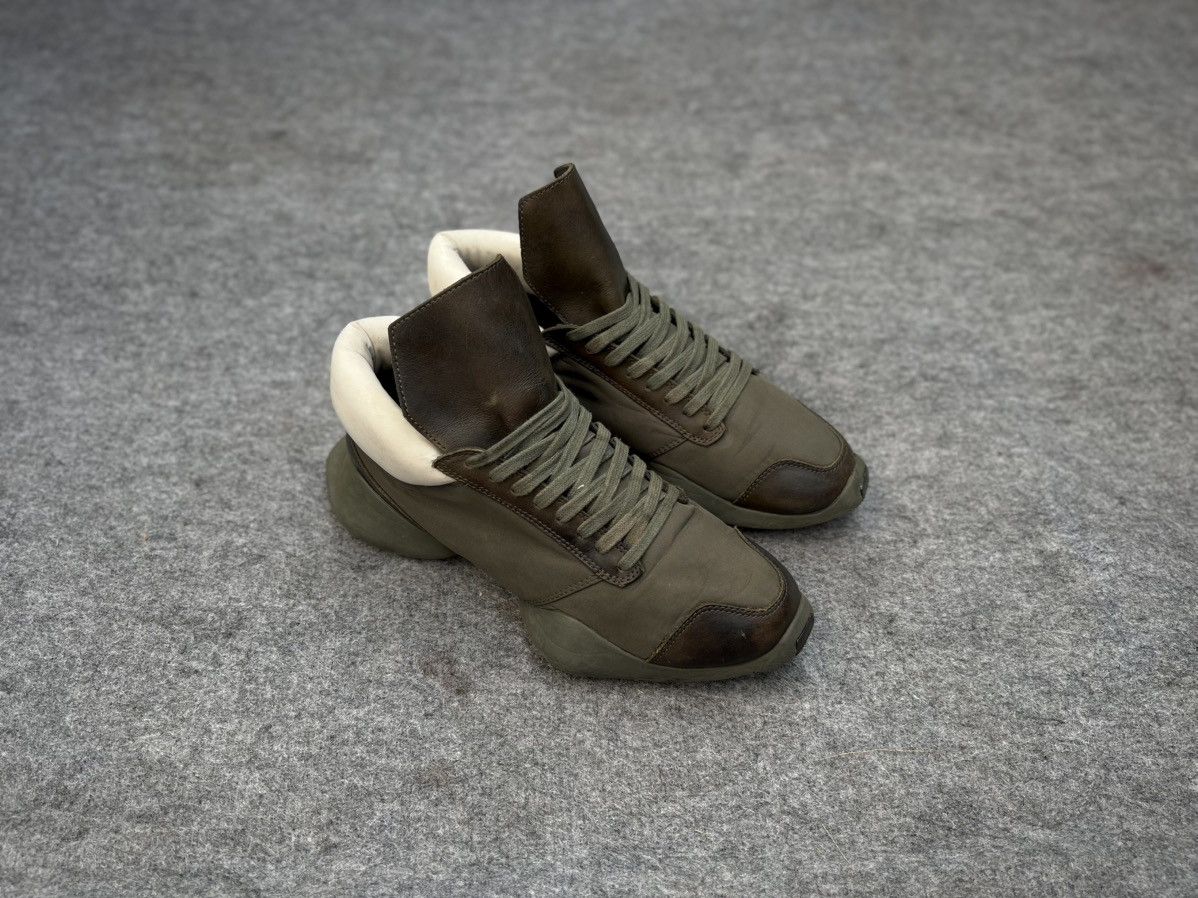 Adidas × Rick Owens Adidas x Rick Owens Vicious Runner Size US 6.5 / EU 39-40 - 4 Thumbnail