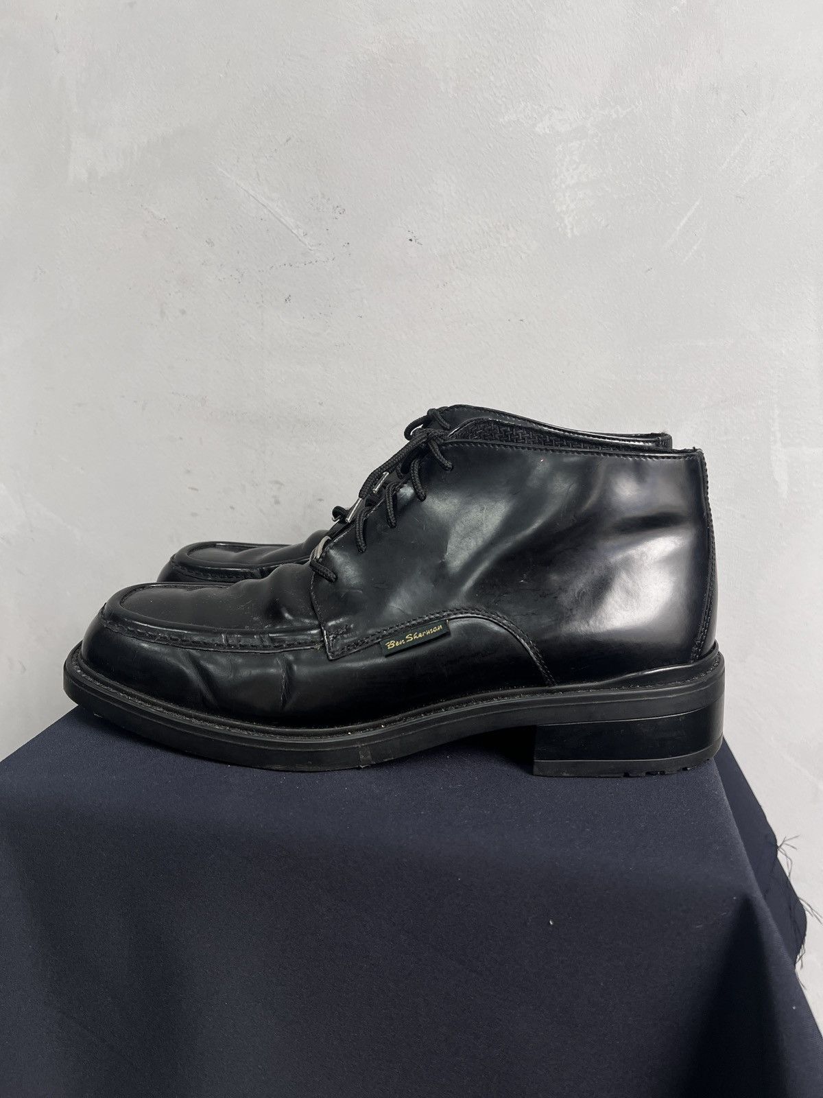Hedi Slimane Rare black platform boots hype hedi slimane style opium Size US 9 / EU 42 - 7 Thumbnail