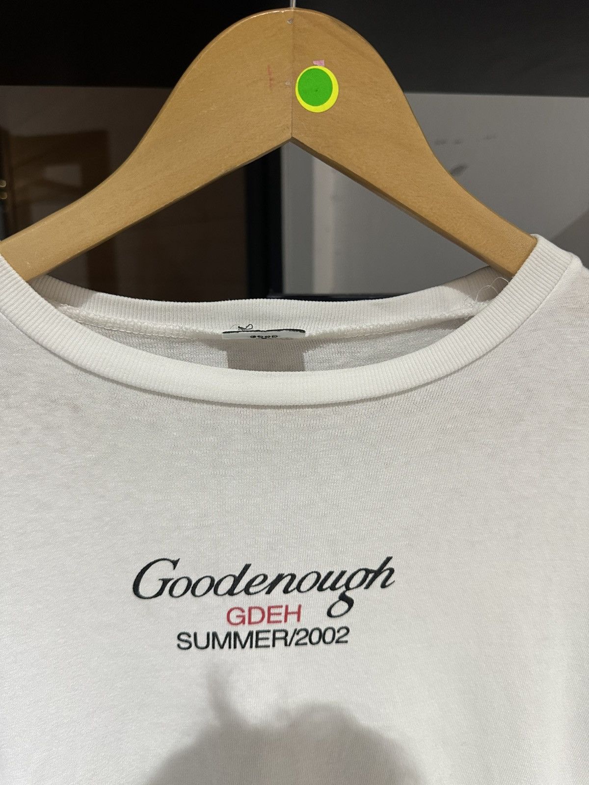 GOODENOUGH goodenough spring summer /2002 longsleeve tee Size US S / EU 44-46 / 1 - 7 Thumbnail