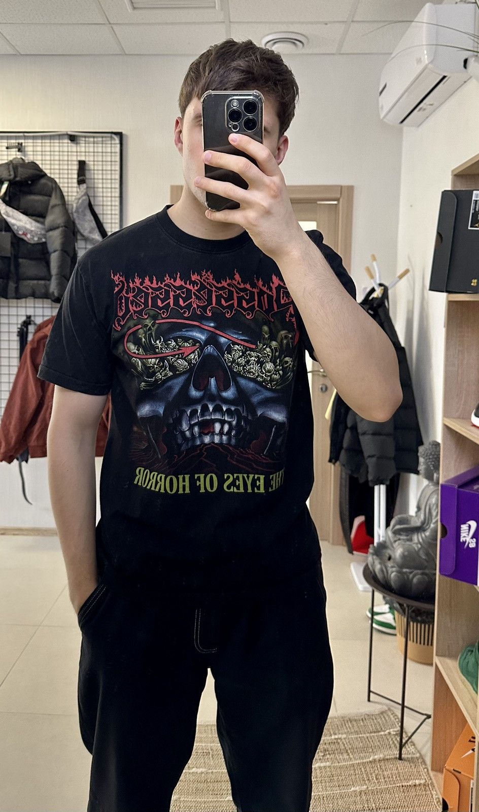 Band Tees × Vintage POSSESSED "THE EYES OF HORROR" vintage T shirt Tee Men L Size US L / EU 52-54 / 3 - 2 Thumbnail