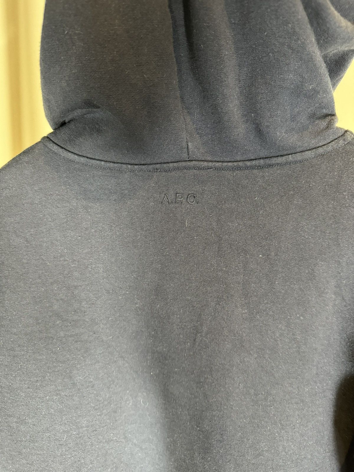 A.P.C. × Kanye West APC Kanye West Navy Hooded Sweatshirt Size US S / EU 44-46 / 1 - 6 Thumbnail
