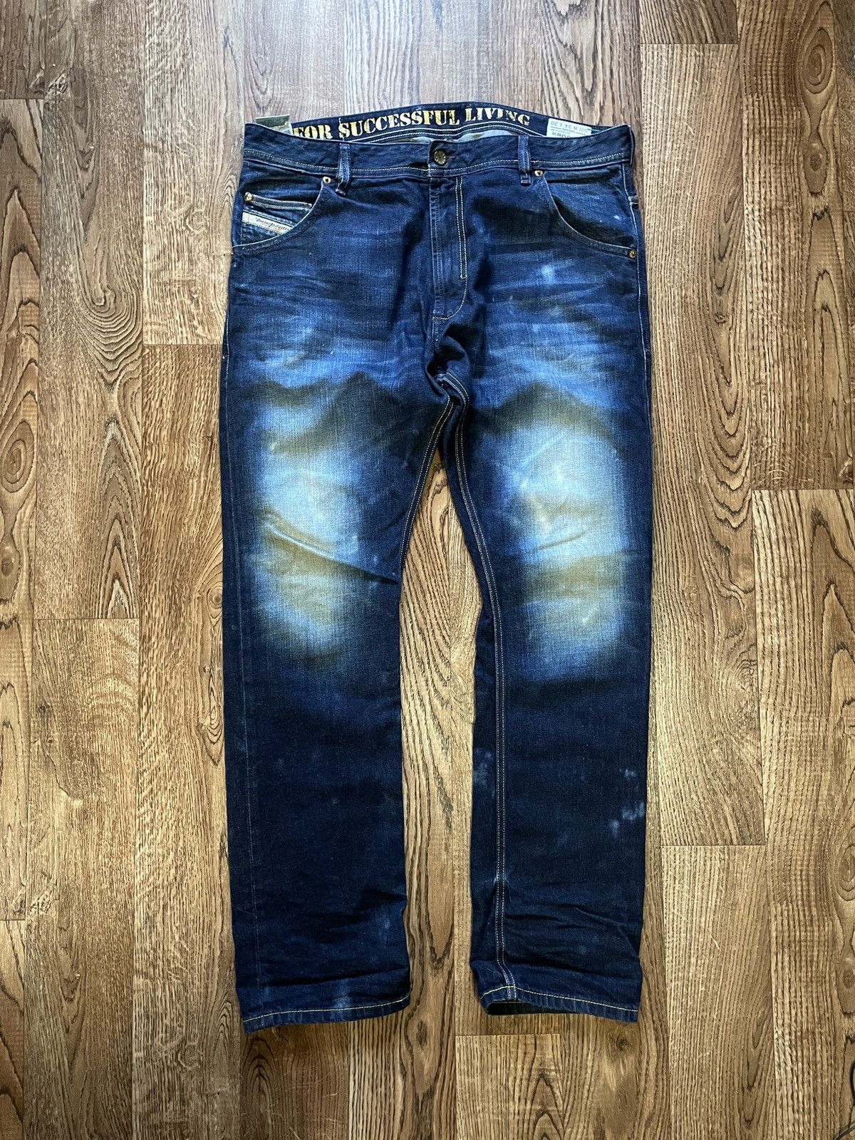 Diesel Vintage Diesel Krooley Denim Fabric Jeans Pants Trousers Y2K Size US 34 / EU 50 - 1 Thumbnail