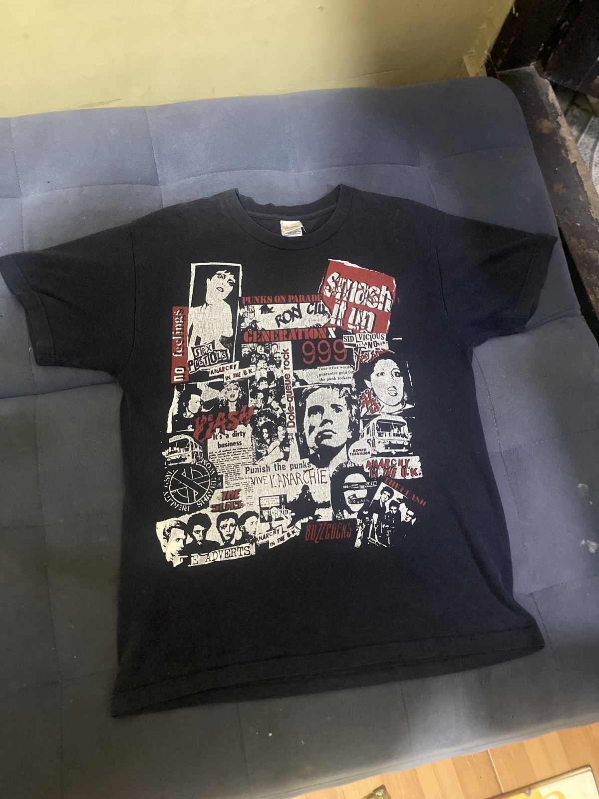 Band Tees Vintage 00s Sexpistols Compilations Filthy Lucre Size US L / EU 52-54 / 3 - 3 Thumbnail