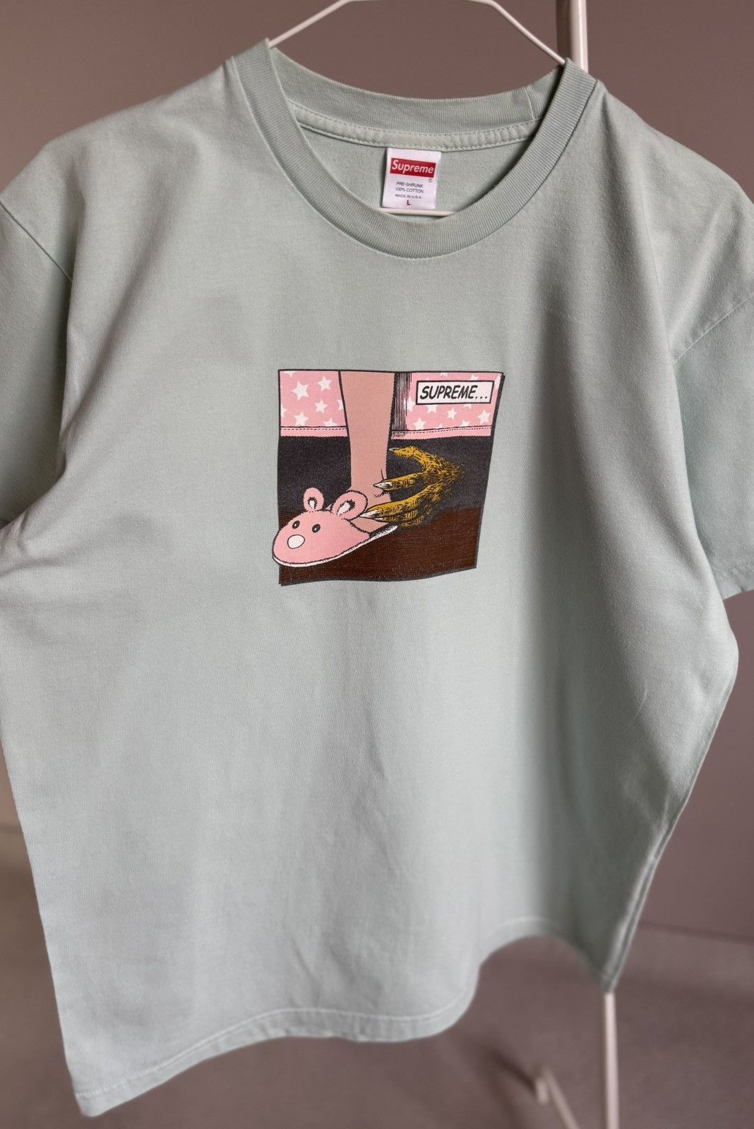Supreme L Supreme Bed Tee Shirt FW21 Mint Size US L / EU 52-54 / 3 - 7 Thumbnail