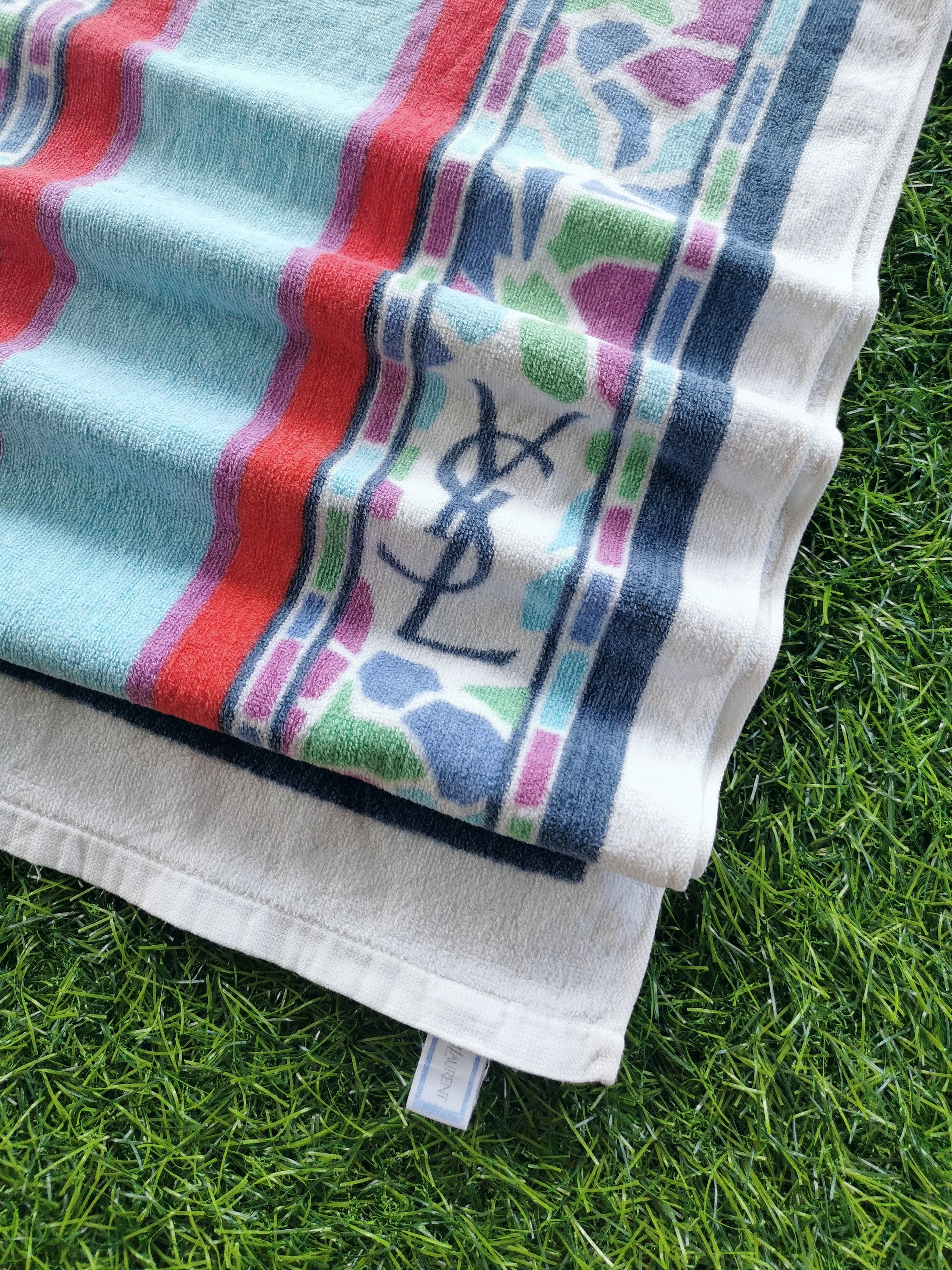 YSL Yves Saint Laurent Shower Towel