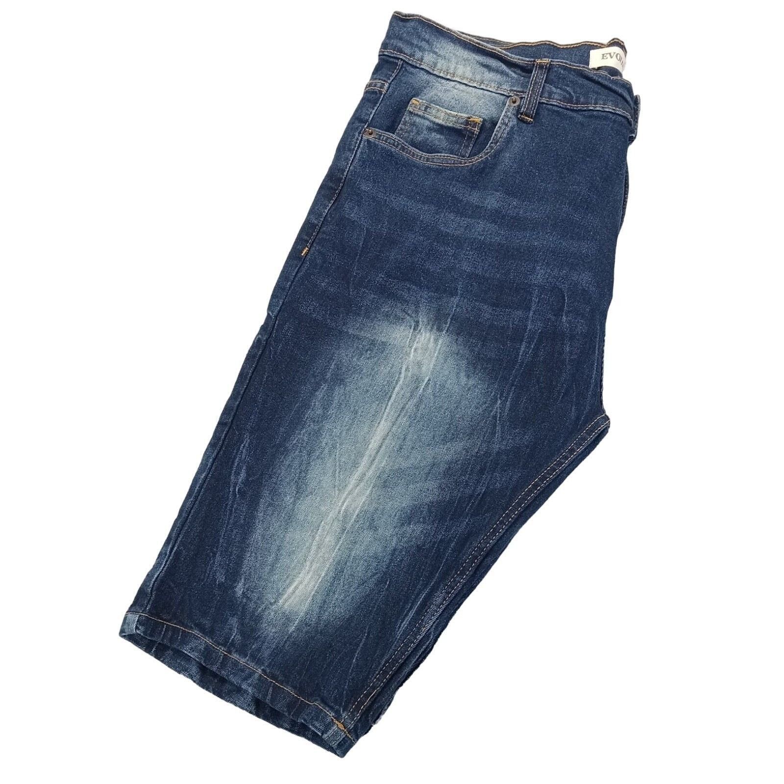 & Other Stories Evolution In Design Shorts 38 Hip Hop Streetwear Y2K Denim Size US 38 / EU 54 - 7 Thumbnail