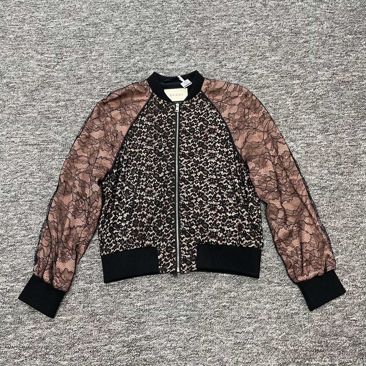 Gucci Gucci Lace Splicing Coat Dress Size S / US 4 / IT 40 - 1 Thumbnail