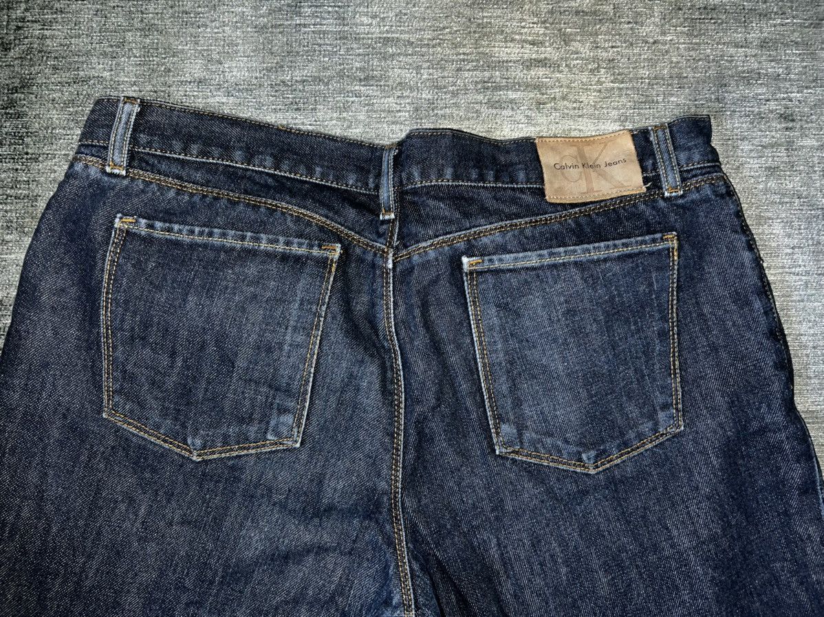 Calvin Klein × Vintage Vintage CALVIN KLEIN Jeans Flared Dark Blue Size US 34 / EU 50 - 3 Thumbnail