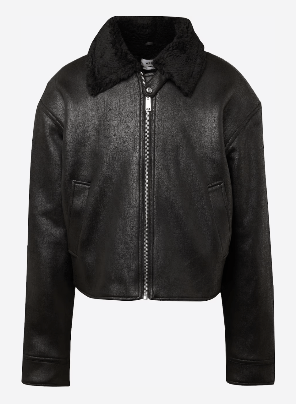 Weekday Weekday Sim Faux Leather Jacket Size US L / EU 52-54 / 3 - 1 Preview