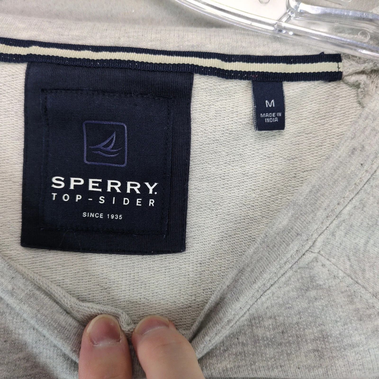 Sperry Sperry Top-Sider Seahorse Gray Pullover Sweatshirt Women's M Size M / US 6-8 / IT 42-44 - 3 Thumbnail