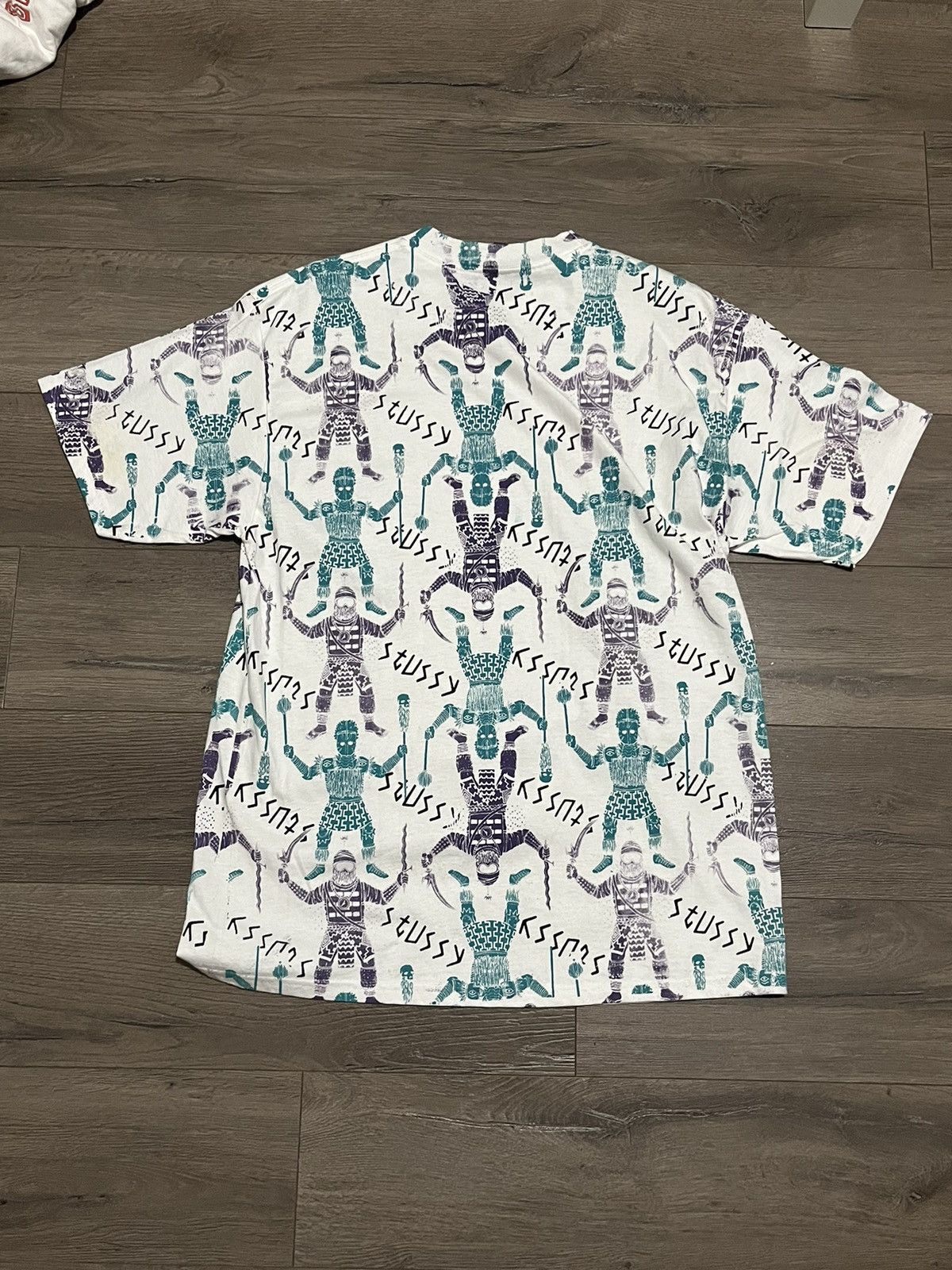 Stussy white Will Sweeney Stussy AOP Size US L / EU 52-54 / 3 - 3 Thumbnail